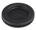 Black Polychloroprene 50mm Cable Grommet for Maximum of 39mm Cable Dia.